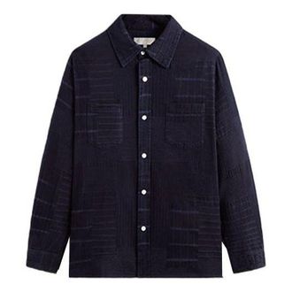 Kith Overdyed Patchwork Jaydin Buttondown Ink KHM031906-432