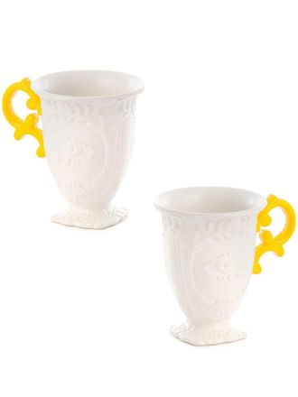 Seletti I-Wares porcelain mug (set of two) - unisex - China - OS - White