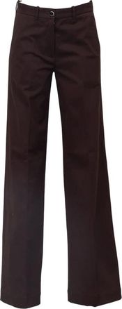 Nine In The Morning Donna, Pantaloni, Marrone, W27, new