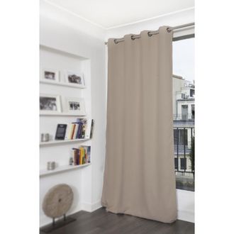 MOONDREAM Cortina t&eacute;rmica opaca ollaos gris MC740 140x180