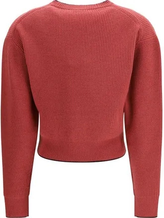 Chlo&eacute; Womens Multicolor Wool Oves Aries Sweatshirt Clothing