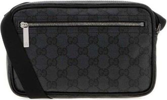 Gucci Gg Fabric Mini Gucci Essence Classic Crossbody Bag Blackblackblkblk Borse A Tracolla