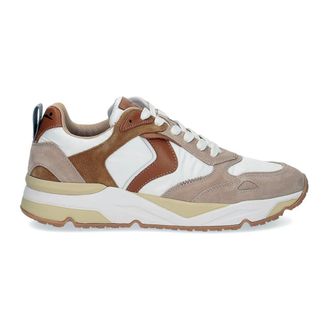 Voile Blanche Beige Trainers with Suede and Leather - male - Voile Blanche - Sneakers - Multicolor - 11 UK - Shoes