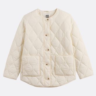 La Redoute Collections Kort gewatteerd donsjasje met knoopsluiting