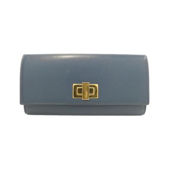 Fendi Leather Long Wallet (Bi-Fold) (Pre-Owned)