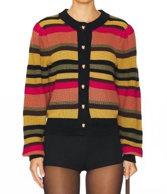 Nation Ltd Carmela Cardigan In Vintage Stripe