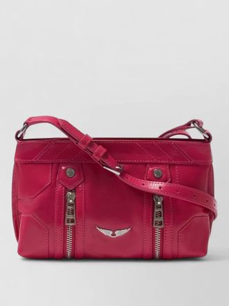 Zadig&Voltaire vintage patent leather crossbody shoulder bag