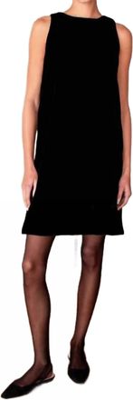 Emerson Fry Marcelle Shift Dress In Black