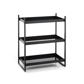 tomasucci Chuku 3-Tier Shelf, Black
