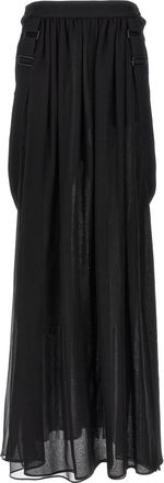 Max Mara Black Jedy Skirt