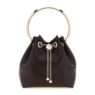 Jimmy Choo London Dames, Tassen, Rood, Maat: ONE Size Leer