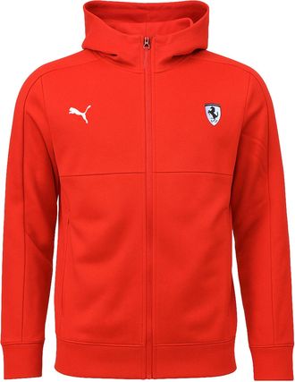 Puma x Scuderia Ferrari Mens Red Track Jacket - Size X-Large