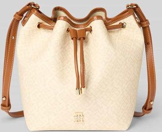 Tommy Hilfiger Umh&auml;ngetasche mit Logo-Detail Modell MONOPLAY BUCKET in Beige, Gr&ouml;&szlig;e 1