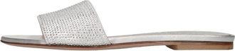 Gedebe Gedebe, Schoenen, Dames, Grijs, 37 EU, Leer, Cassis Mule