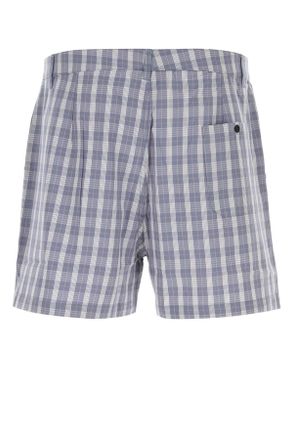 Gimaguas Checks Shorts - Navy