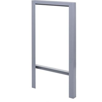 Hhg Hhg - Nunca Usado] Percha Para Bicicletas 305 Soporte Para Bicicletas Percha Inclinada, Acero Al Carbono Galvanizado Con Recubrimiento En Polvo Para E