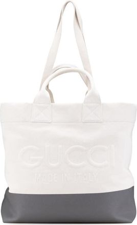 Gucci Pre-owned Gucci Canvas Embossed Logo Tote Unisex 779510 486628