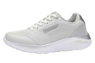 Kangaroos Sneaker KANGAROOS K-WN MALAGA, Damen, Gr. 37, vapor grau, silber, Synthetik, Textil, Schuhe Sneaker