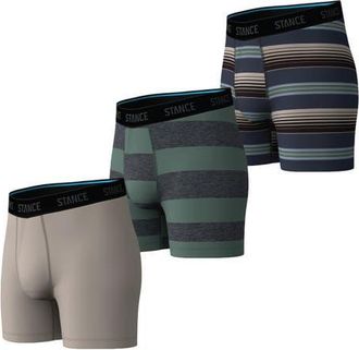 Stance 3-Pack Boxer Briefs in String Grey at Nordstrom, Size X-Large
