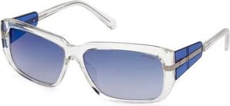 Guess Gu 00090 27X Zonnebril - Heren - Zonnebrillen - Grijs - 60 MM - Accessoires