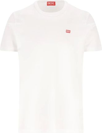 Diesel T-Miegor logo print T-shirt - men - Cotton - M - White