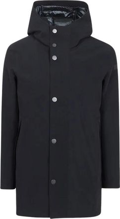 Roberto Ricci Design Parka Surflex Winter Down Under Floating - Coats - Hombre - Negro - XL