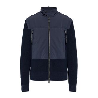 Moncler Day-Namic Sweatshirt - Heren - Zomerjassen - Blauw - L - Katoen - Jassen