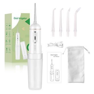 OEM Enjuagador Bucal Port&aacute;til Para Dientes, 4 Modos, Tanque De Agua Extra&iacute;ble Para Una F&aacute;cil Limpieza, Estuche De Viaje Port&aacute;til