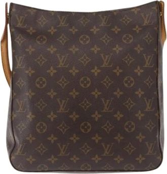 Louis Vuitton Pre-owned Shoulder Bags, female, Brown, Size: ONE SIZE Pre-owned Looping Handbag