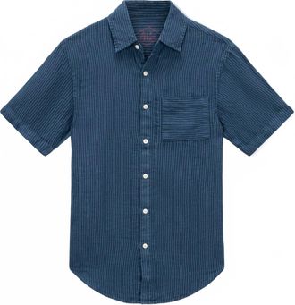 Alex Crane Ola Shirt In Overdye Dusk