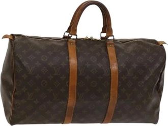 Louis Vuitton Pre-owned Weekend Bags, female, Brown, Size: ONE SIZE Pre-owned Boston Bag