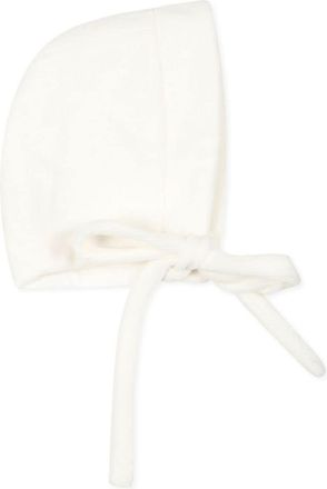 La Stupenderia cotton bonnet - kids - Cotton - 44 cm - White