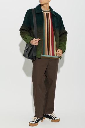 Paul Smith Wool Jacket, Mens, Green