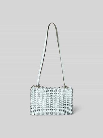 Paco Rabanne Handtasche mit Tragehenkel in Silber, Gr&ouml;&szlig;e 1