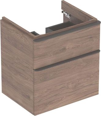 Keramag Keramag - Geberit Smyle Mueble De Lavabo Cuadrado, 500352, 584x617x470mm