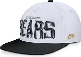 Nike Chicago Bears Pro Nike Mens NFL Adjustable Hat in White | NF57064N7QV-VGY