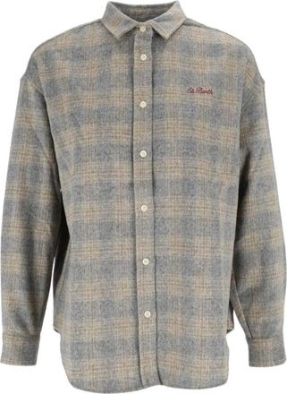 MC2 Saint Barth Overhemden, Dames, Beige, S, Linnen, Raphael Shirt