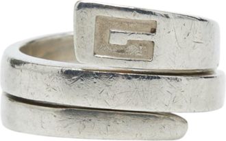 Gucci Silver Silver 925 Band Ring (Pre-Owned)