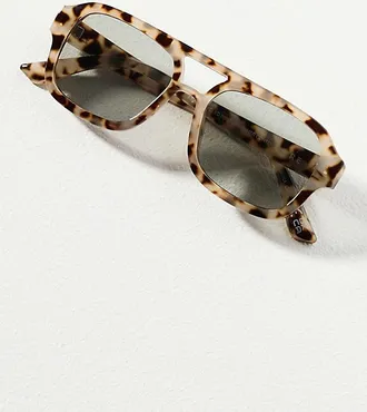 AIRE Aquarius Translucent Aviator Sunglasses