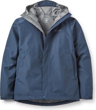 RAB Downpour Jacket Regenjacke f&uuml;r Herren | blau