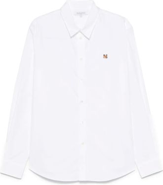 Maison Kitsuné Camicia Fox Head - Bianco