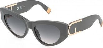Furla Womens SFU881 54 0GFS Sunglasses - Grey - One Size