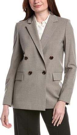 Theory Oversized Wool-Blend Blazer