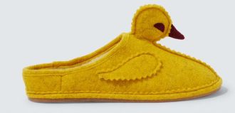 Bode Wool-blend slippers