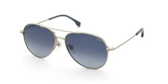 Lozza SL2444 Gubbio 7 08FF Mens Sunglasses Gold Size 60