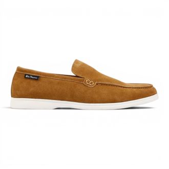 Ben Sherman Tan Su&egrave;de Loafer Schoenen Voor Heren - Amarillo