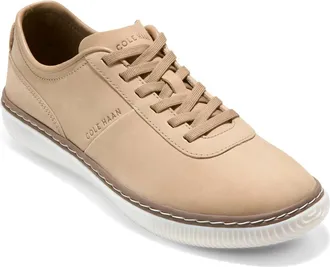 Cole Haan GrandPro Packwell Sneaker in Birch Beige Nubuck/truffle at Nordstrom, Size 10.5