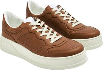 Gucci Tan GG Chunky B Mens Leather sneakers Size 38.5