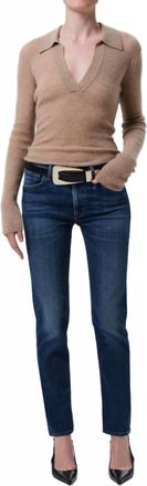 Citizens Of Humanity Isola Mid Rise Slim Jeans In Augusta