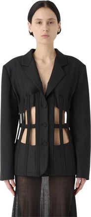 Meimeij Donna, Giacche, Nero, S, new